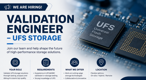 Validation Engineer - UFS Storage